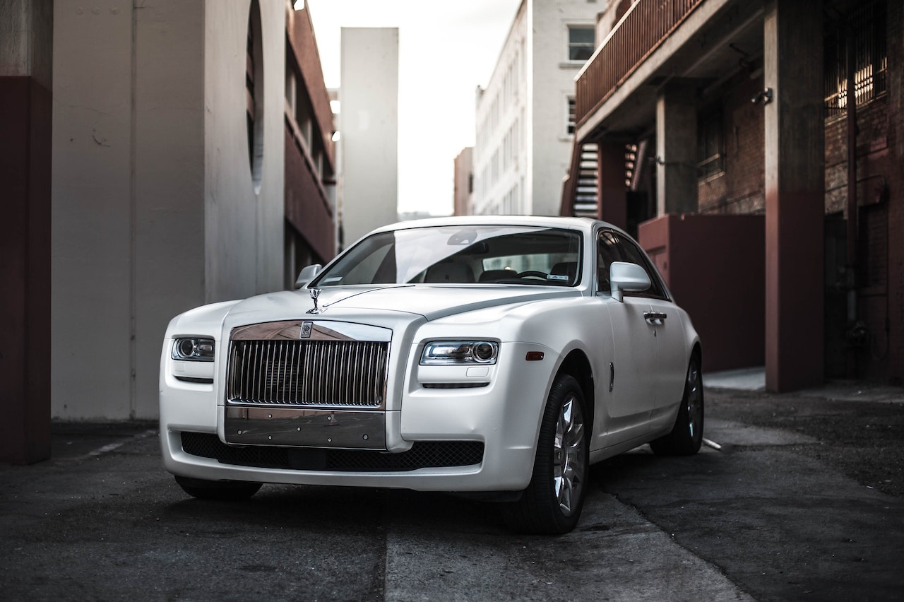 White Rolls Royce